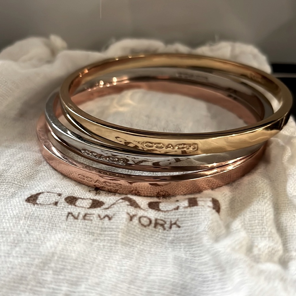 Coach bangles